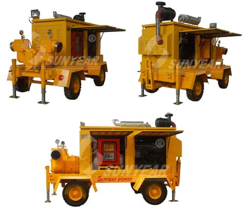 搶險(xiǎn)救災(zāi)專(zhuān)用發(fā)電及給排水掛車(chē)