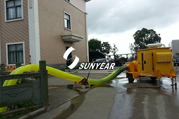 三業(yè)科技大流量搶險抽水泵車順利通過客戶驗收