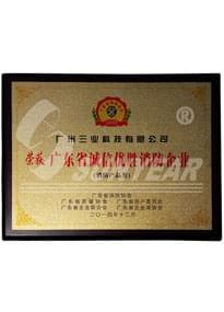 三業(yè)科技榮獲廣東省誠(chéng)信優(yōu)勝消防企業(yè)牌匾和證書(shū)